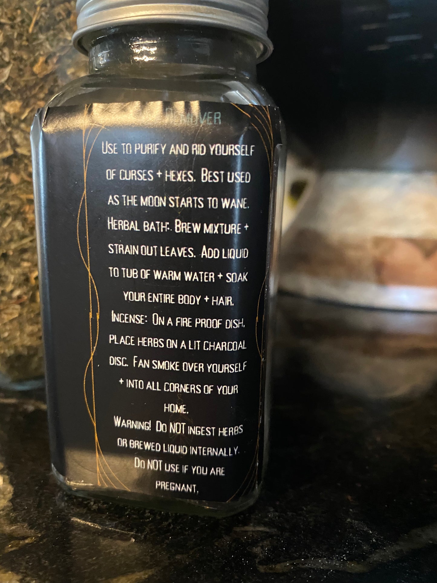 Hex Removal Herbal Bath + Incense Kit