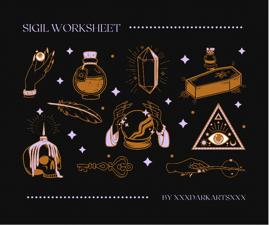 Sigil Worksheets Digital Download