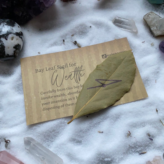 Bay Leaf Wealth Sigil Kit