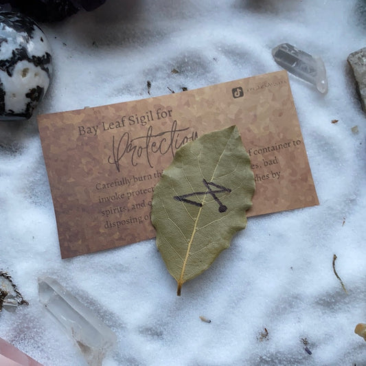 Bay Leaf Protection Sigil Kit