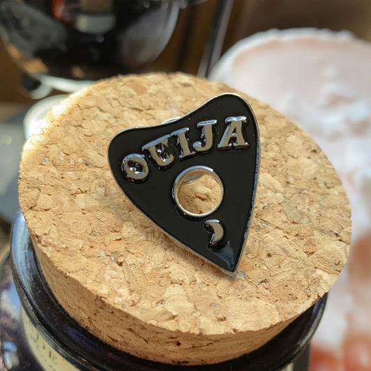 Ouija Planchette Enamel Pin